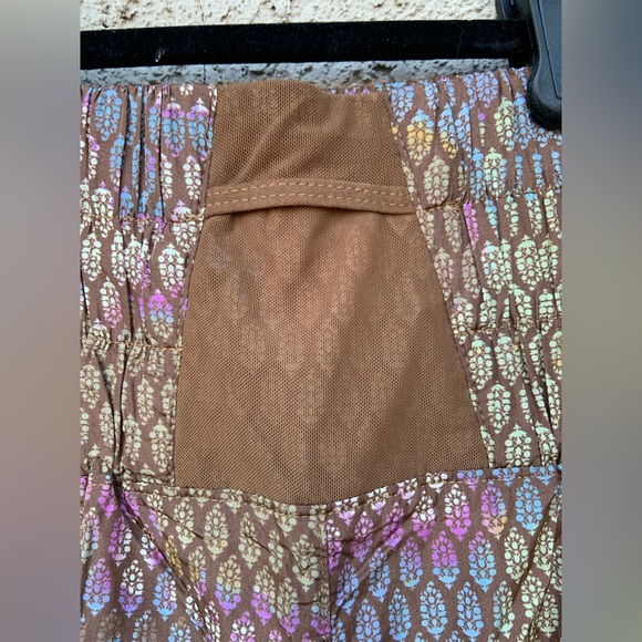 NWOT Free People FP Movement The Way Home High-Rise Printed Shorts - Picture 2 of 7